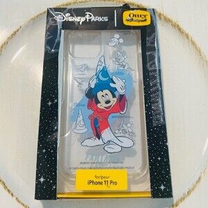 NIB Otter Box Disney Parks iPhone 11 Pro Protector Case Fantasia Mickey Mouse